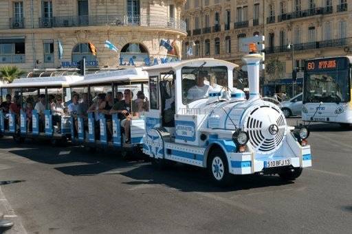 Le petit train touristique de marseille
